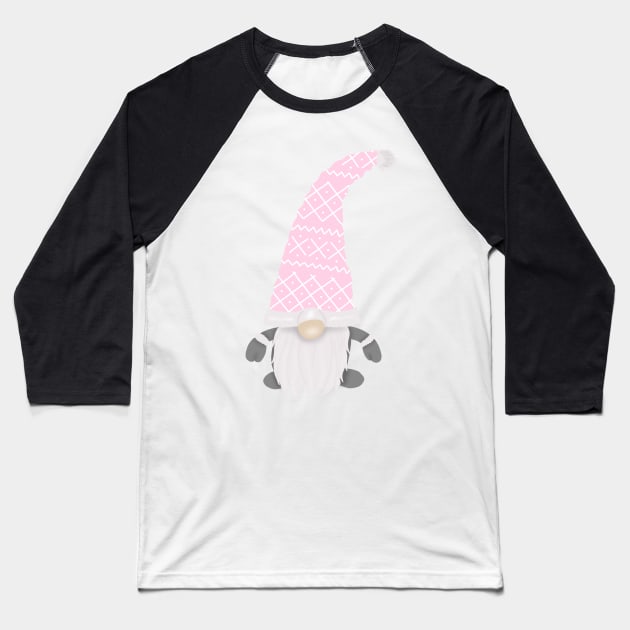 Pink plazacore gonk Baseball T-Shirt by Becky-Marie